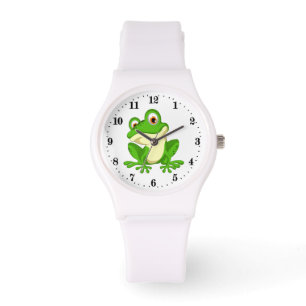 Niedlicher Froschliebling Armbanduhr