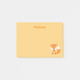 Niedlicher Fuchs Post-it Klebezettel