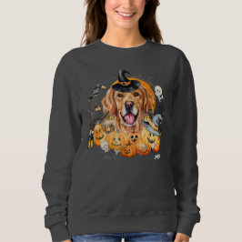 Niedlicher Funny Hund Custom Golden Retriever Hall Sweatshirt