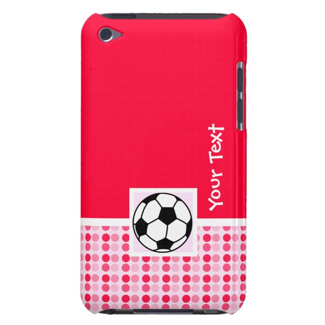 Niedlicher Fußball-Ball Case-Mate iPod Touch Hülle (Rückseite)
