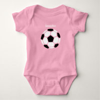 Niedlicher Fußball-Ball Personalisiert Baby Sports