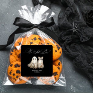 Niedlicher Geburtstagskuchen Quadratischer Aufkleber