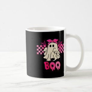 Niedlicher Geist mit Bow-Boo-Halloween für Mädchen Kaffeetasse