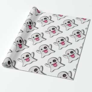 Niedlicher Geist neben Casper! Geschenkpapier