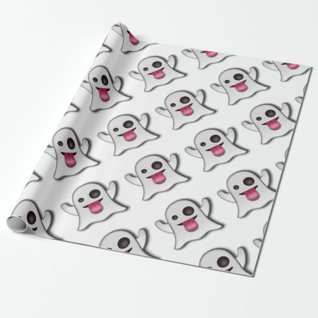 Niedlicher Geist neben Casper! Geschenkpapier (Ungerollt)