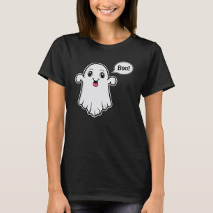 Niedlicher Geist versucht, Beängstigend Sprichwort T-Shirt