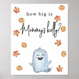Niedlicher Geist - Wie groß ist Mommys Bauch? Poster