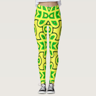 Niedlicher, gelber Klassiker "Ratti_Creative_Arts" Leggings