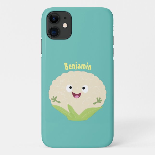 Niedlicher Gemüsegarten-Cartoon Case-Mate iPhone Hülle (Rückseite)