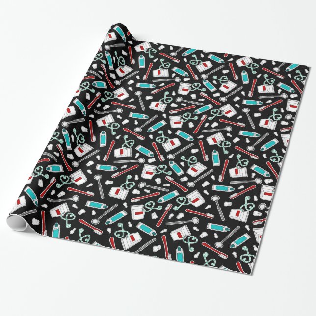 Niedlicher Geschenkpapier (Ungerollt)
