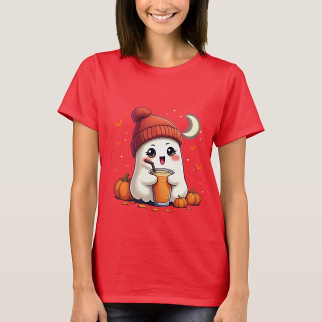 niedlicher Ghanahalloween T - Shirt (Vorderseite)