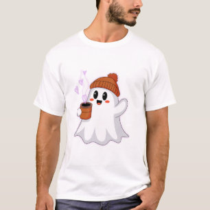 👻 Niedlicher Ghost-Kaffeeüberschuss T-Shirt