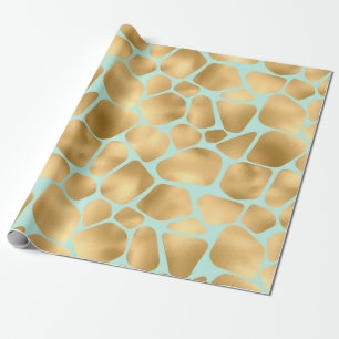 Niedlicher Giraffendruck Geschenkpapier