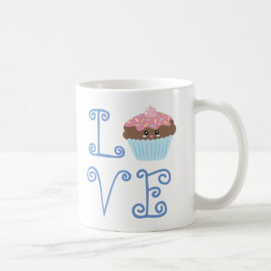 Niedlicher Girly bunter Kawaii süßer Liebe-kleiner Kaffeetasse