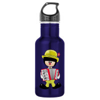Niedlicher Girly Clown mit Accordian