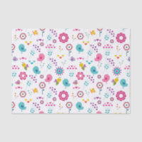 Niedlicher Girly Flower Garden mit Birnen und Bien