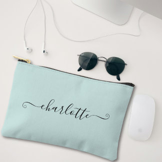 Niedlicher Girly Minimalistischer Individuelle Nam Zubehörtasche