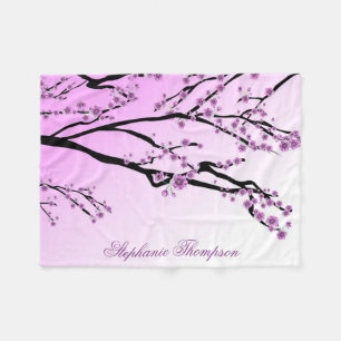 Niedlicher Girly rosa Fleecedecke