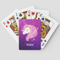 Niedlicher Glitzer Unicorn