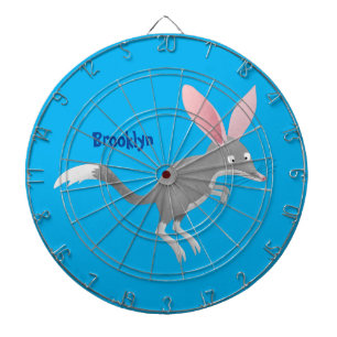 Niedlicher glücklicher australischer Bilby-Cartoon Dartscheibe