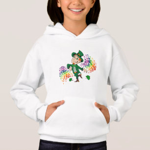 Niedlicher glücklicher Lächelnelke, ein Regenbogen Hoodie
