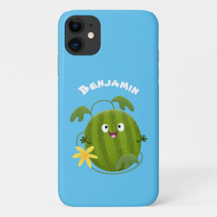 Niedlicher, glücklicher Wassermelone-Cartoon Case-Mate iPhone Hülle