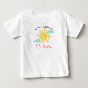 Niedlicher glücklicher wenig Sonnenschein Baby T-shirt