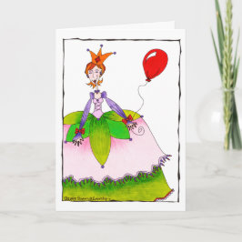Niedlicher Glückwunsch zum Geburtstag Prinzessin f Karte