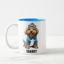 Niedlicher Goldendoodle-Hai