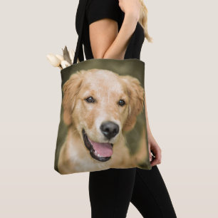 Niedlicher goldener Retriever-Welpe Tasche