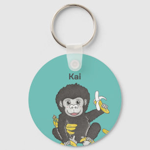 Niedlicher Gorilla-Schlüsselanhänger Schlüsselanhänger