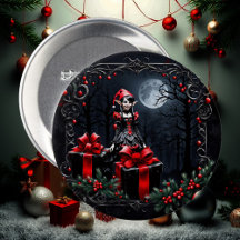 Niedlicher gotischer Weihnachtself.