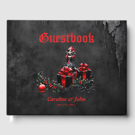 Niedlicher gotischer Weihnachtself. Gästebuch