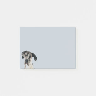 Niedlicher Great Dane Dog Haustier Art Nachhinweis Post-it Klebezettel