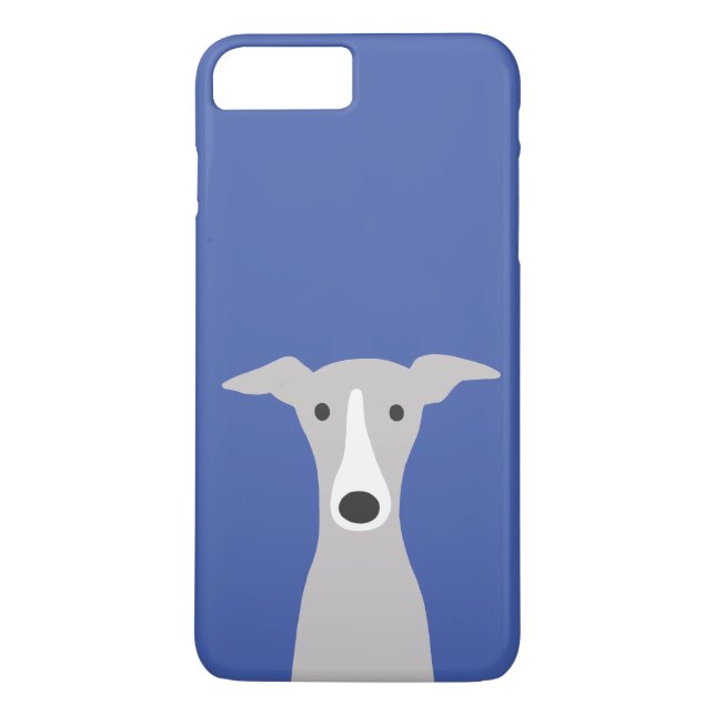 Niedlicher Greyhound Italienischer Windhund oder W Case-Mate iPhone Hülle (Rückseite)