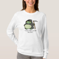 Niedlicher grimmiger Sensenmann Frog - Das war der
