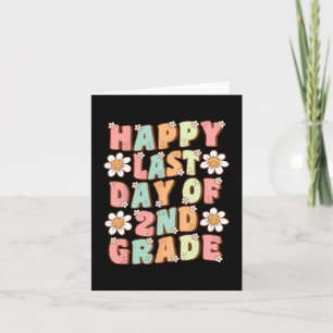 Niedlicher Groovy Tee zweiter Klasse Karte