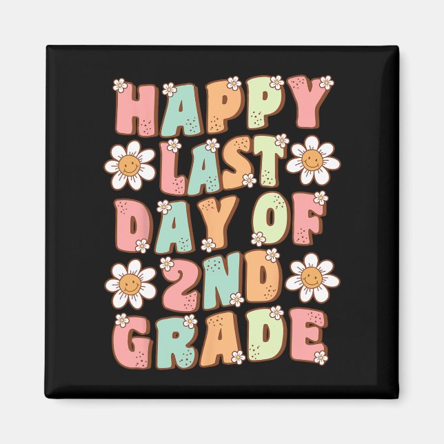 Niedlicher Groovy Tee zweiter Klasse Magnet (Vorne)