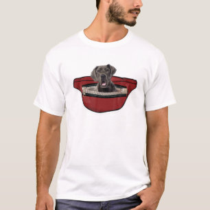 Niedlicher Großer Dane Hund liebt Mini Pocket Desi T-Shirt