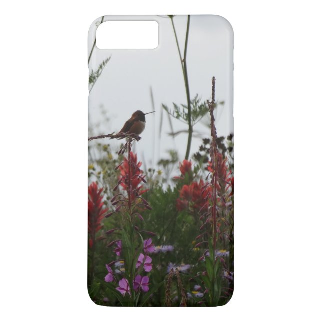 niedlicher grüner Hummingbird in der Dämmerung Case-Mate iPhone Hülle (Rückseite)