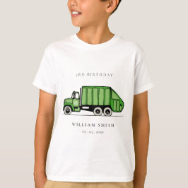 Niedlicher grüner LKWs jenseits der Geburt T-Shirt