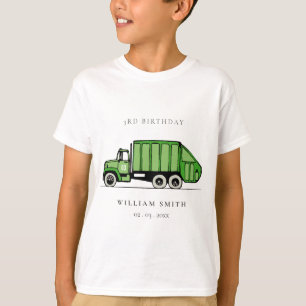 Niedlicher grüner LKWs jenseits der Geburt T-Shirt