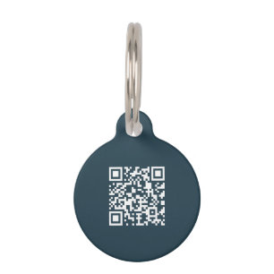 Niedlicher grüner Qr-Code stilvoll modern Haustiermarke