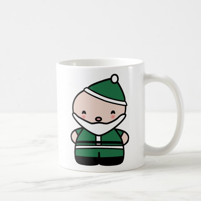 Niedlicher grüner Sankt-Becher mein allererstes Kaffeetasse (Rechts)