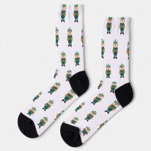Niedlicher Grünfuchs Socken