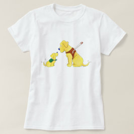 Niedlicher Guide-Hund und Shirt für "Puppy in Trai
