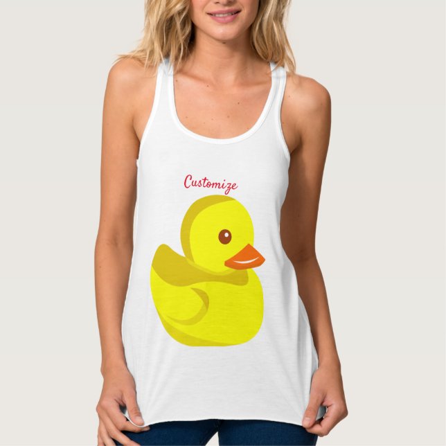 Niedlicher Gummi Ente Thunder_Cove Tank Top (Vorderseite)