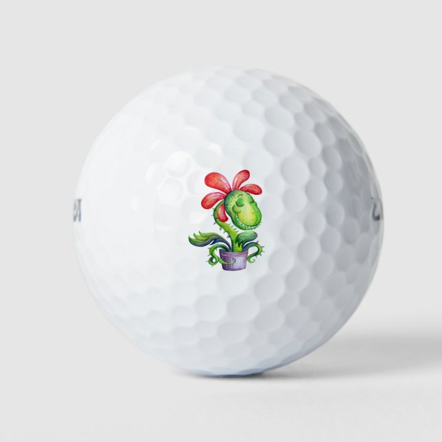 Niedlicher Halbzeitdator des Flugzeug Golfball (Vorderseite)