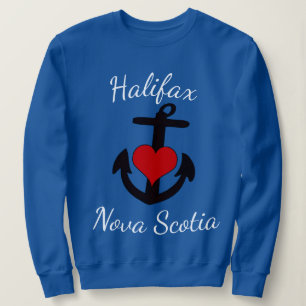 Niedlicher Halifax Nova Scotia Ankerpunkt Sweatshirt