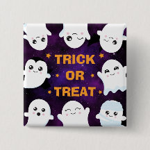 Niedlicher Halloween-Geistertrick oder -Treat